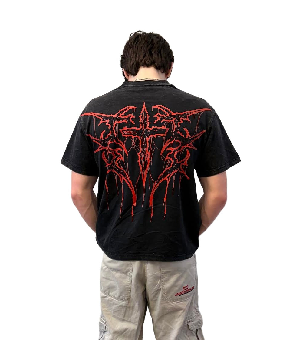 Prysm Oversized Cross Back T-Shirt