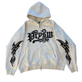 Prysm Text Zip Hoodie